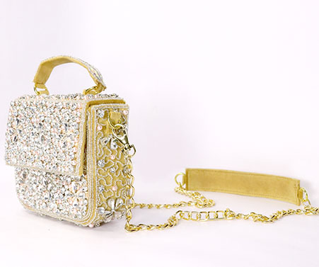 Golden handbags online india outlet